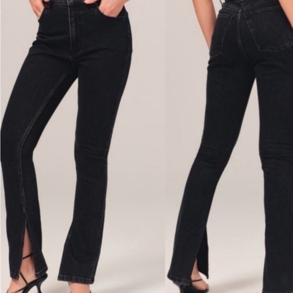 Abercrombie & Fitch Jeans The Skinny High arise in Black